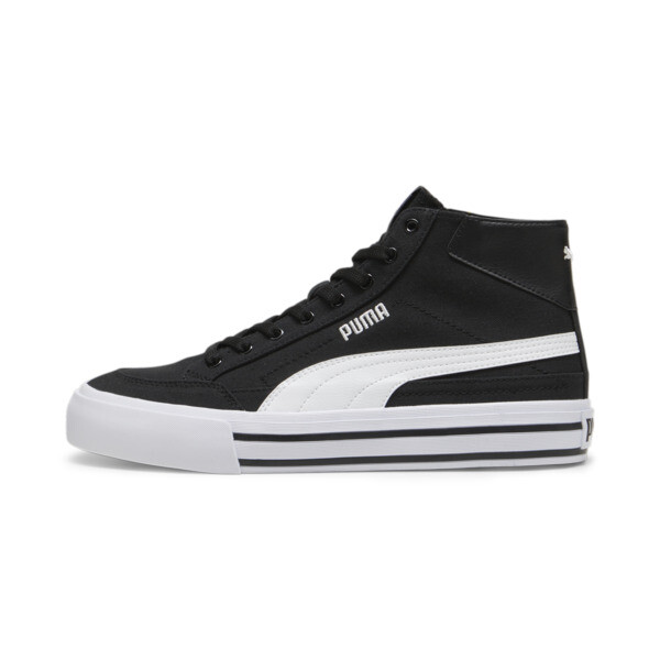 Zapatillas PUMA Court Classic Formstrip Mid En Negro/Blanco