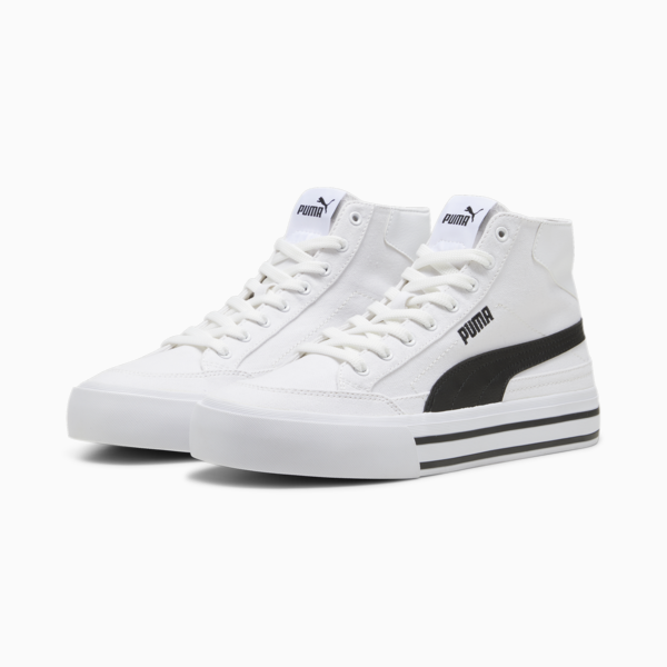 Tenis Court Classic Formstrip Mid, PUMA White-PUMA Black, large-MEX