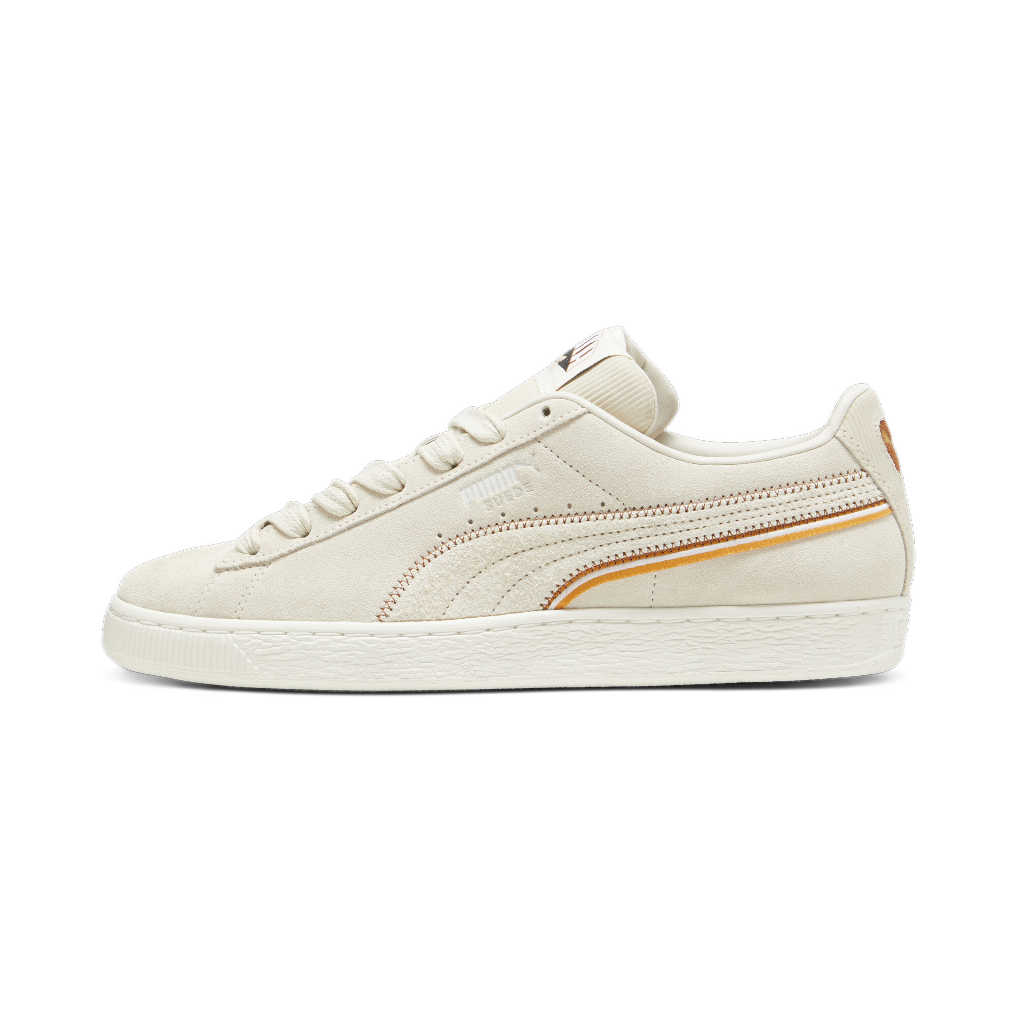 Puma Suede For The Fanbase Sneakers Schuhe | Mit Colorful | Alpine Snow/Warm White | Größe: 37.5