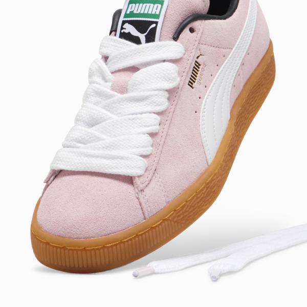 Suede Women's Sneakers, Whisp Of Pink-Gum, large-MEX