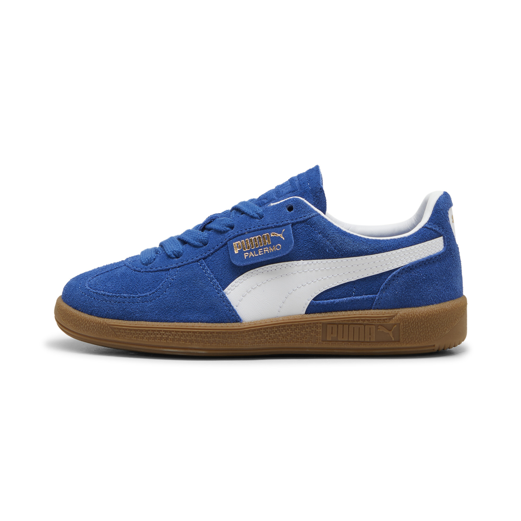 Puma Palermo Sneakers Teenager Schuhe Für Für Kinder | Mit Plain | Cobalt Glaze/White | Größe: 36