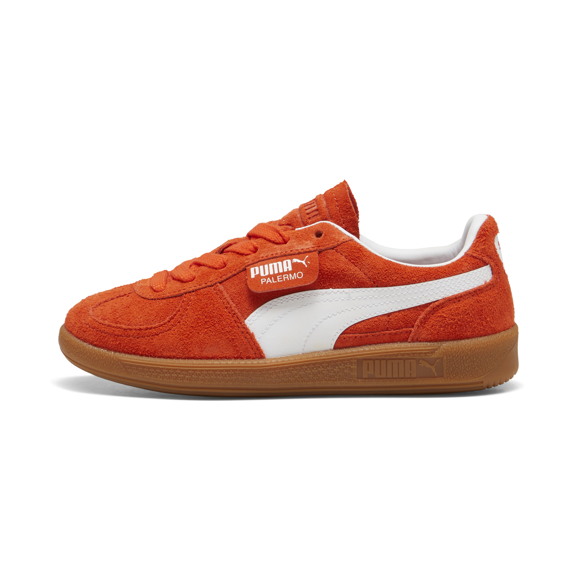 PUMA Palermo Big Kids' Sneakers in Red, Size 5.5