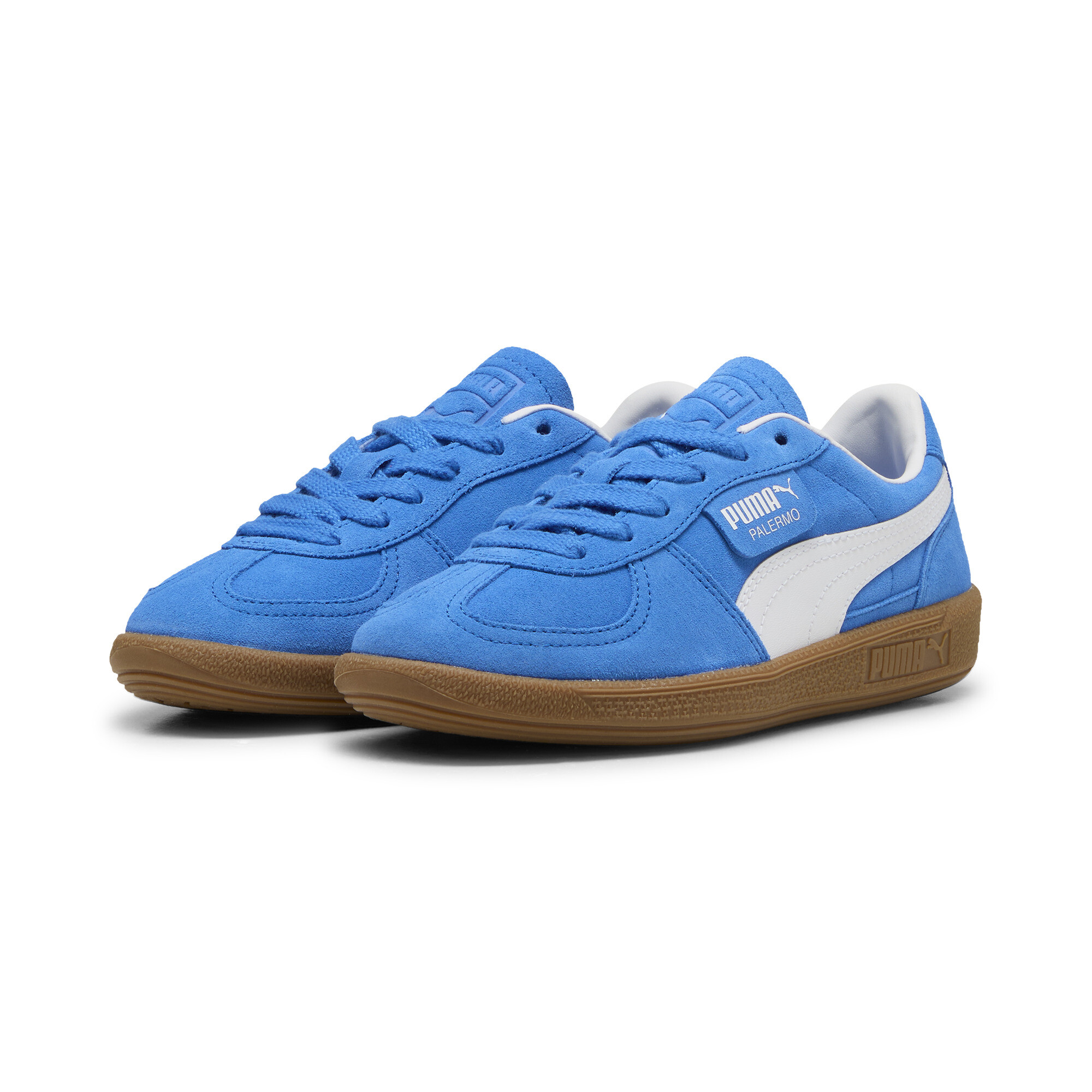 PUMA Palermo sneakers, Blauw/Wit, Maat 38,5 thumbnail 6