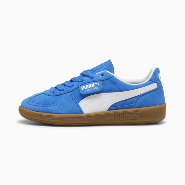 Tenis adolescentes Palermo, Hyperlink Blue-PUMA White, large-MEX
