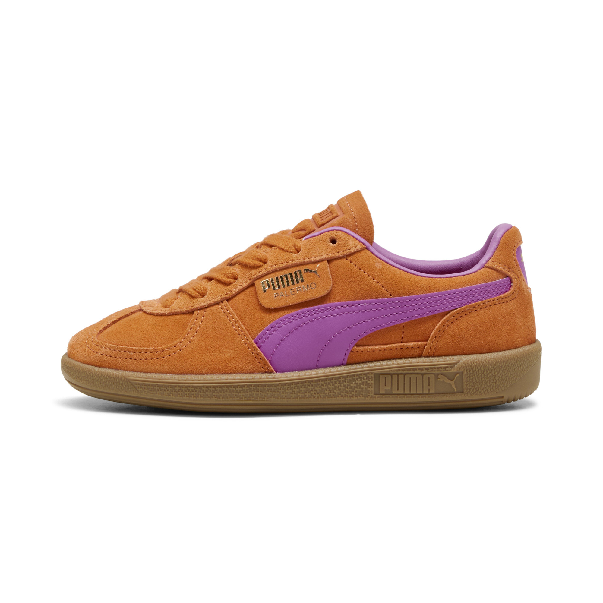 PUMA Palermo Big Kids' Sneakers in Orange, Size 4