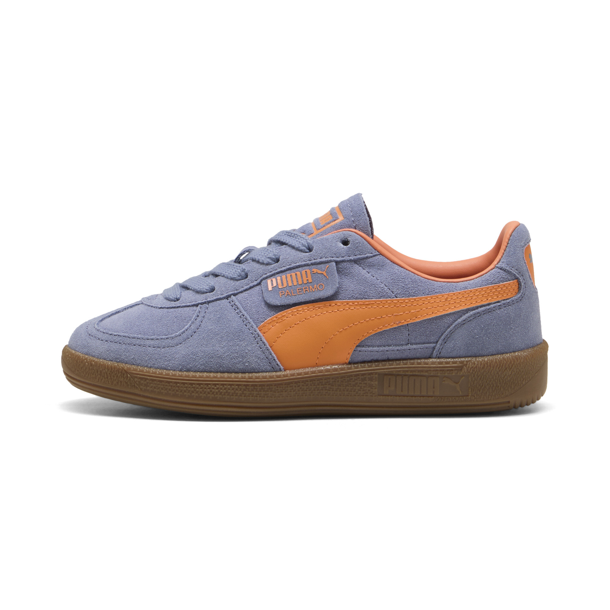 PUMA Palermo sneakers, Grijs/Oranje, Maat 37