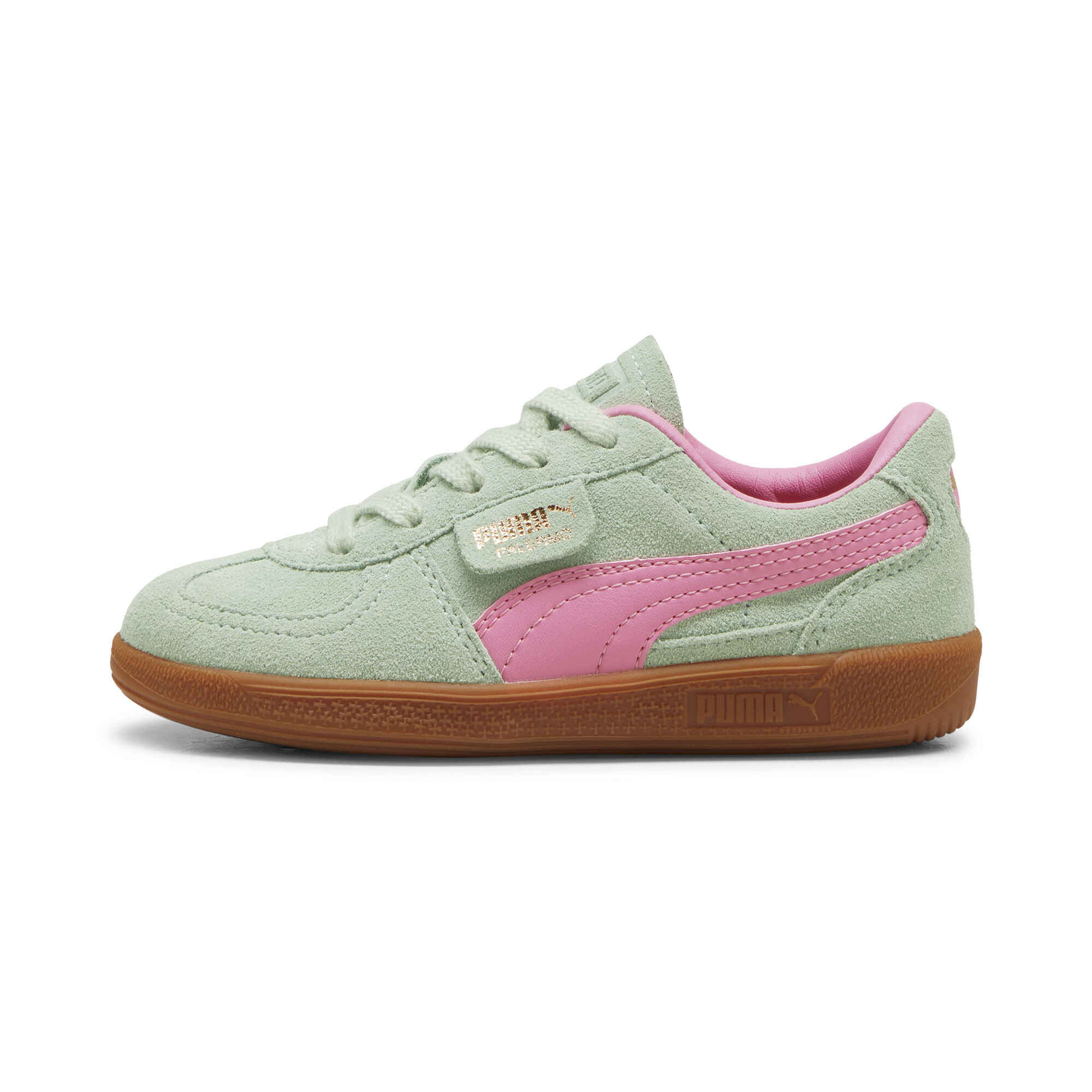 Puma Palermo Sneakers Kinder Schuhe | Mit Plain | Fresh Mint/Fast Pink | Größe: 31.5