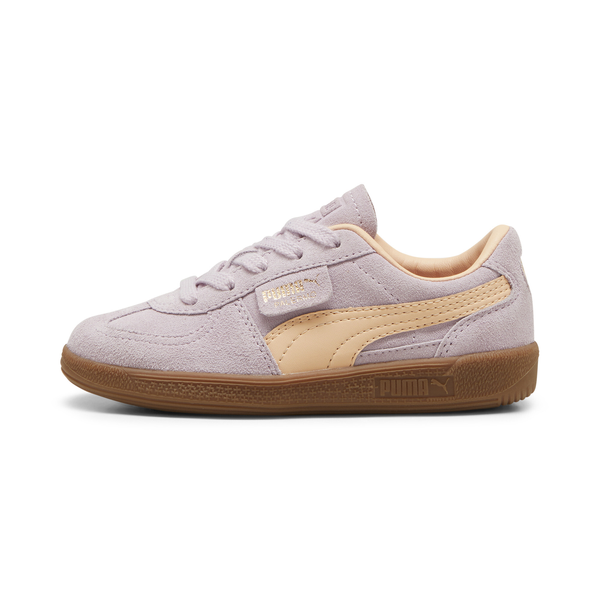 Puma Palermo Sneakers Kinder Schuhe | Mit Plain | Grape Mist/Peach Fizz | Größe: 29