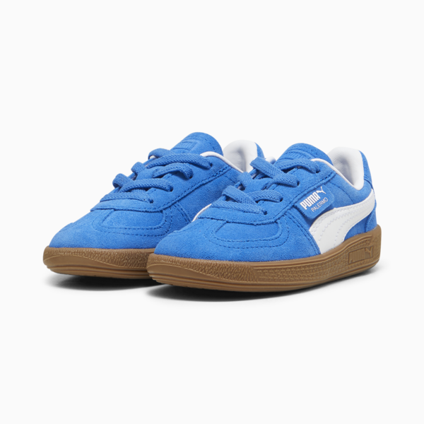 Palermo Toddlers' Sneakers, Hyperlink Blue-PUMA White, large-MEX