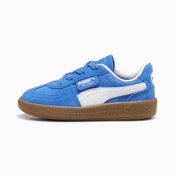 Palermo Toddlers' Sneakers, Hyperlink Blue-PUMA White, large-MEX