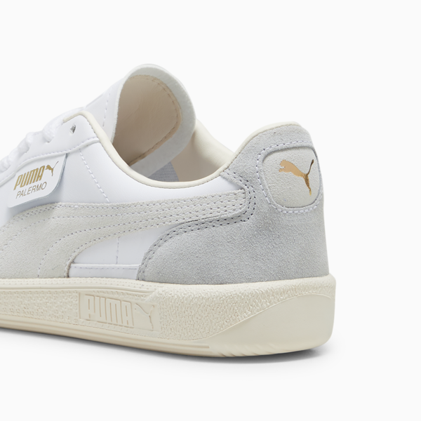 Tenis adolescentes de cuero Palermo, PUMA White-Cool Light Gray-Sugared Almond, large-MEX