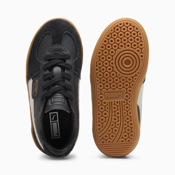 Palermo Sneakers Kids, PUMA Black-Feather Gray-Gum, large-MEX