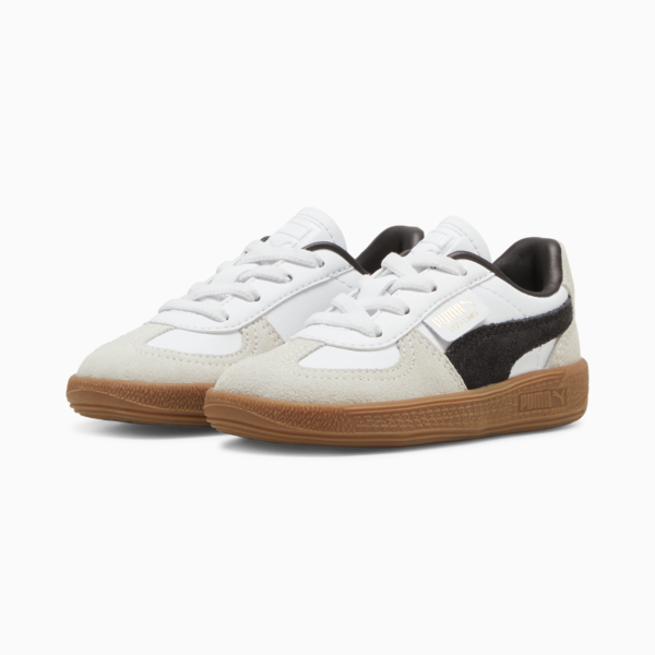 Palermo Leather Sneakers Toddler, PUMA White-Vapor Gray-Gum, large-ZAF