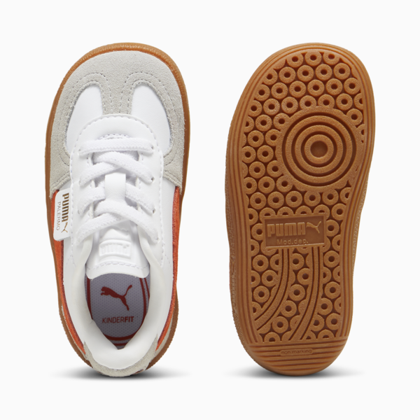 Tenis Bebé Palermo Leather, PUMA White-Redmazing-Gum, large-MEX