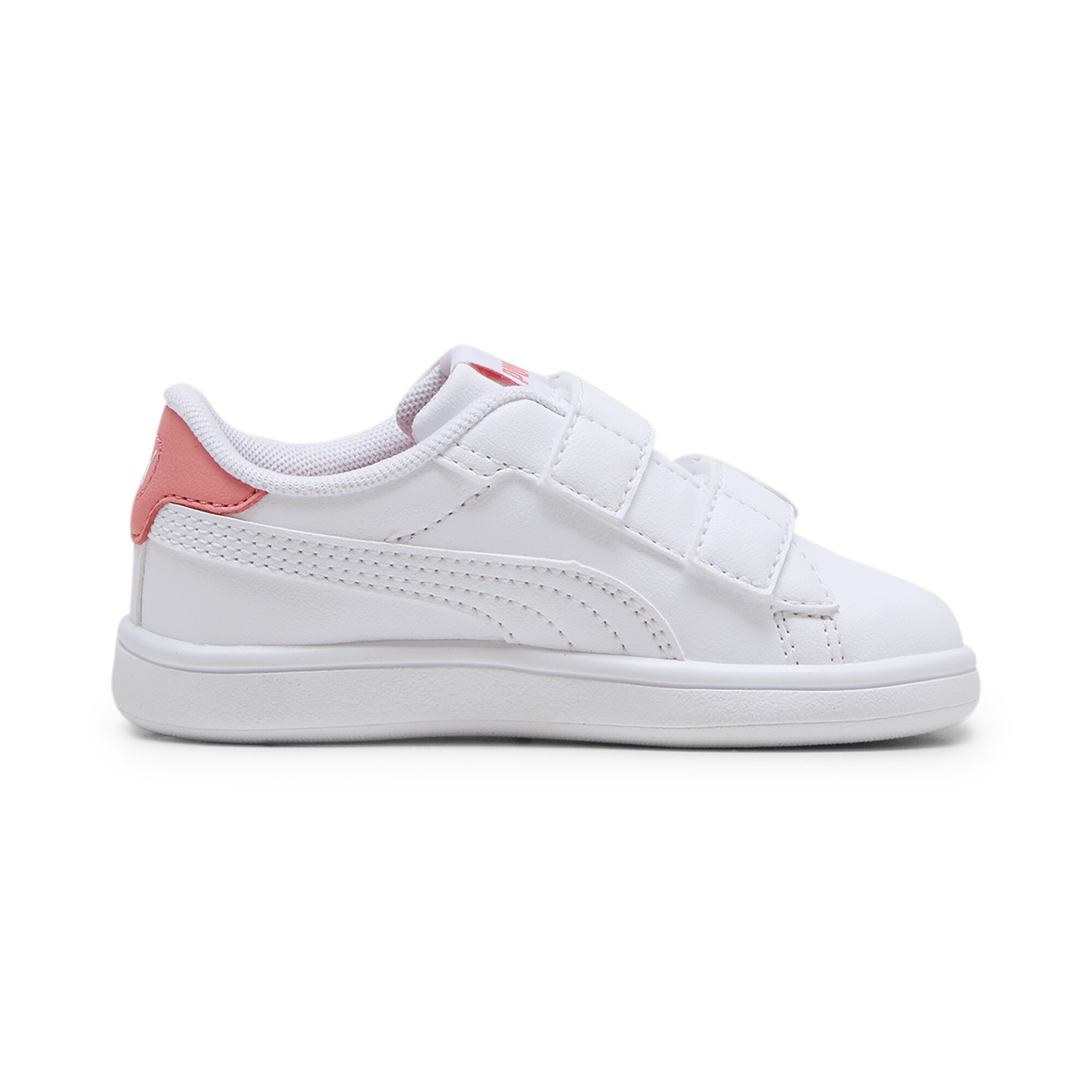 PUMA Smash 3.0 Badges sneakers voor Dames, Wit, Maat 24 thumbnail 3