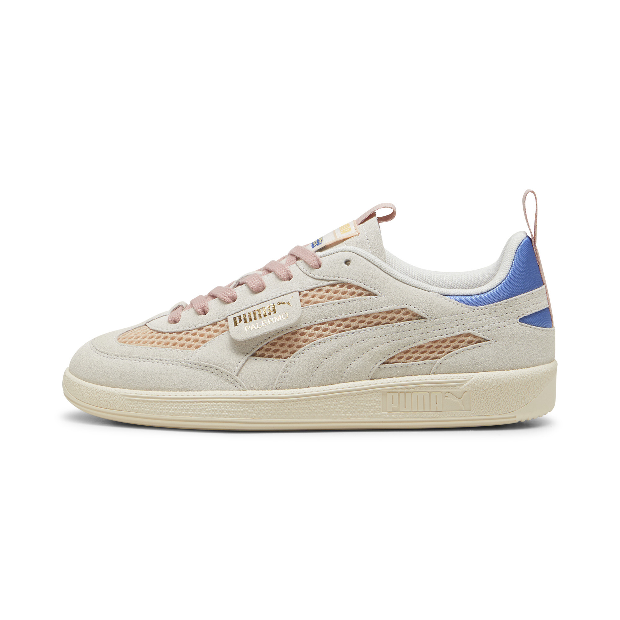 Puma x KIDSUPER Palermo Sneakers Unisex Schuhe | Mit Plain | Warm White/Warm White | Größe: 48