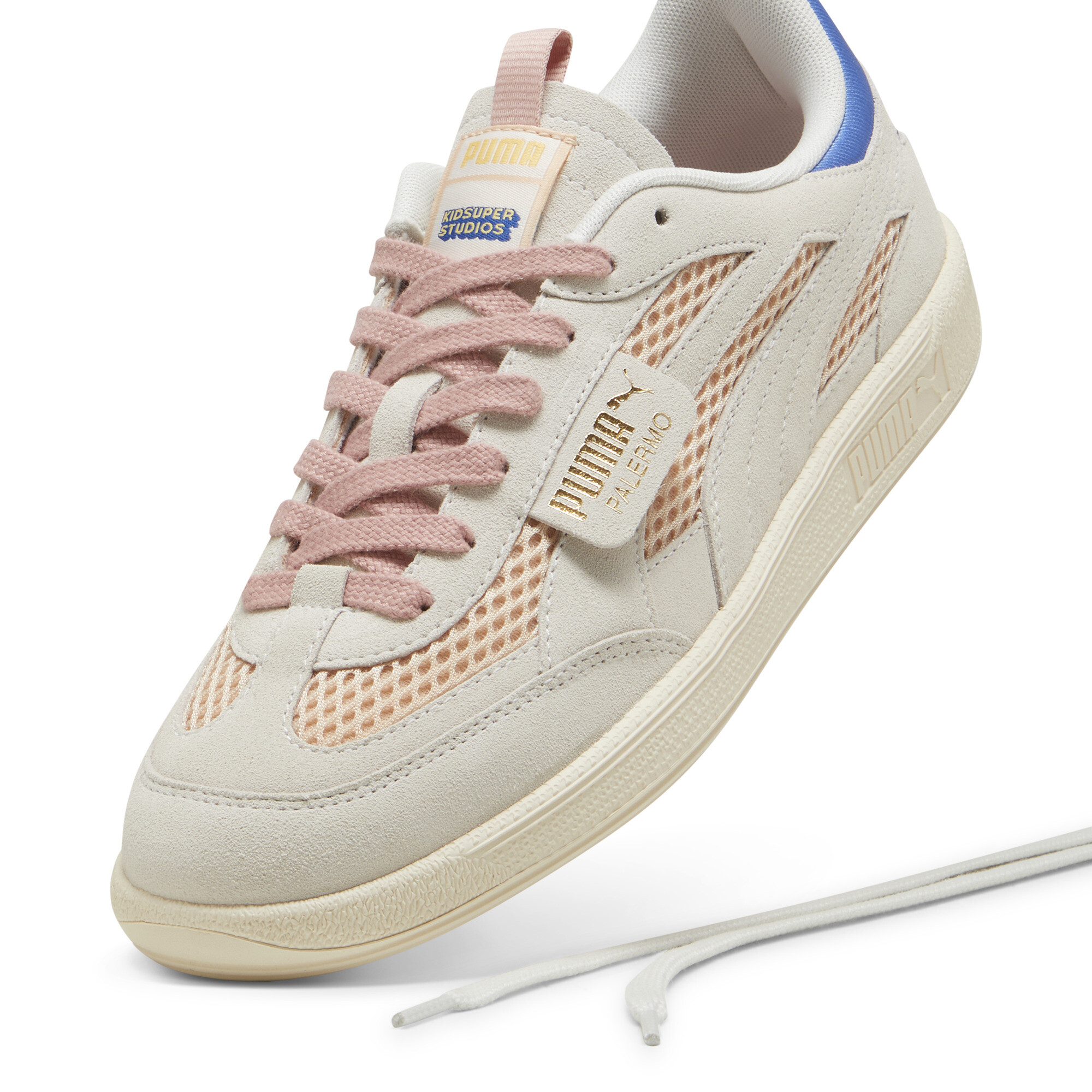 PUMA x KIDSUPER Palermo sneakers, Wit, Maat 45