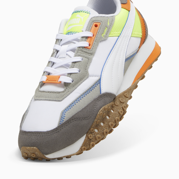 Zapatillas Blacktop Rider Vibrant, PUMA White-Electric Lime, large-ARG