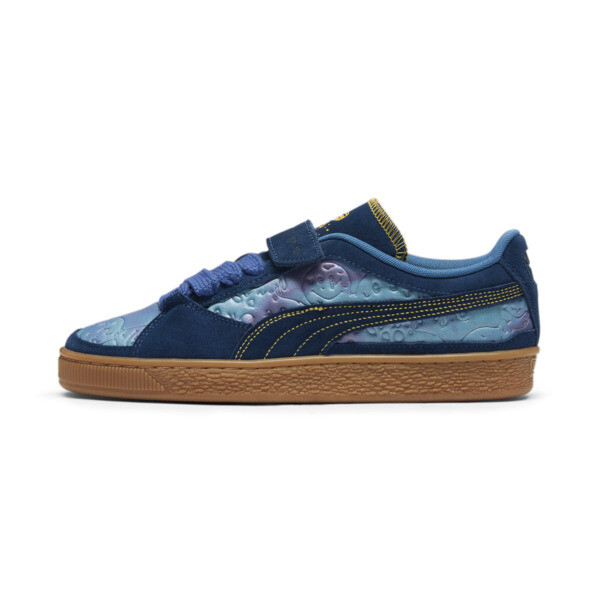 Puma X Dazed And Confused Suede Sneakers In Persian Blue-clyde Royal-blissful Blue
