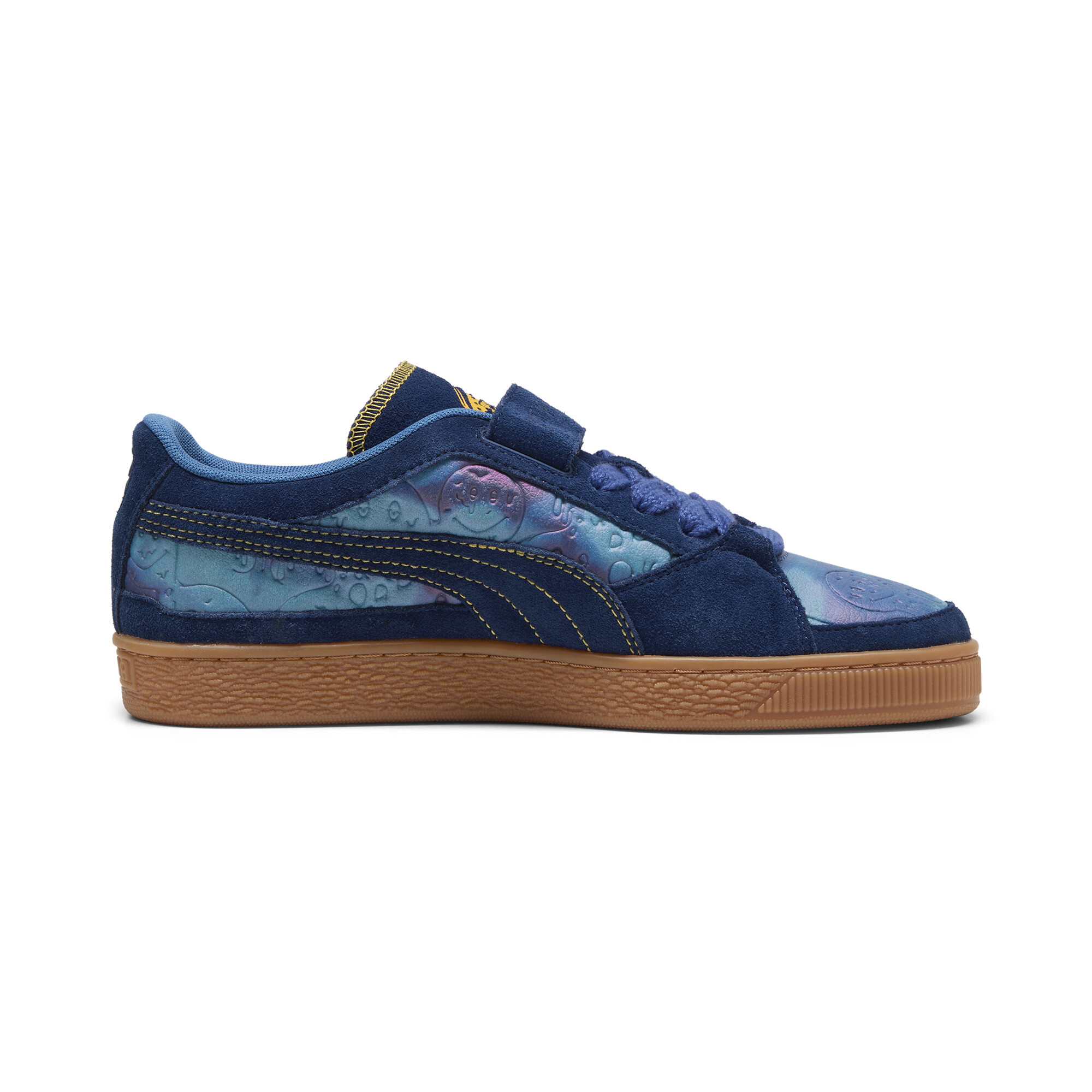 Puma X DAZED AND CONFUSED Suede Sneakers, Blue, Size 44.5, Shoes