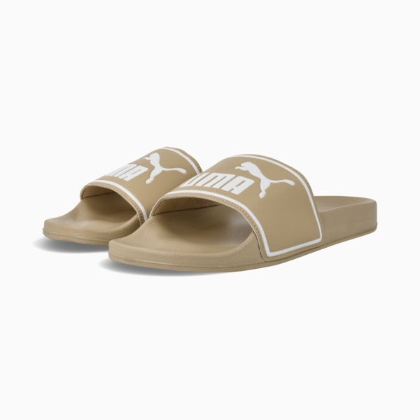 Poolcat Slide ZADP, Sand Dune-PUMA White, large-ZAF