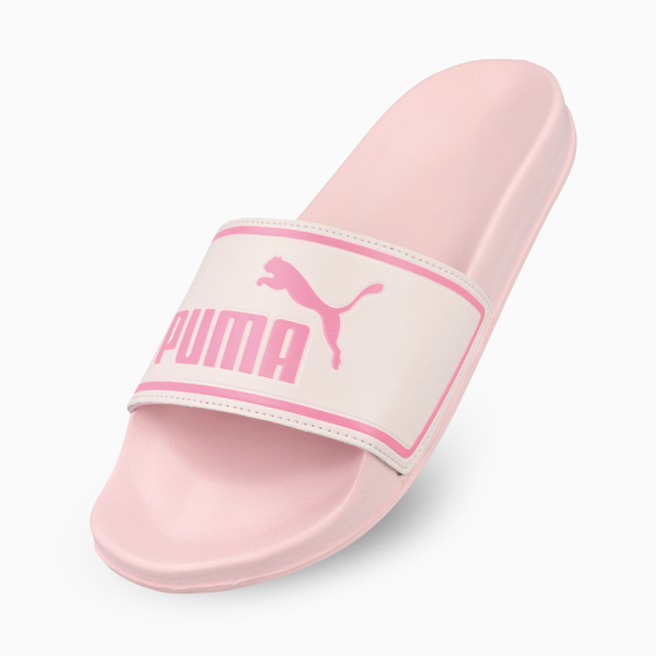 Poolcat Slides Women, Jasmine Flower-Pink Delight, large-ZAF