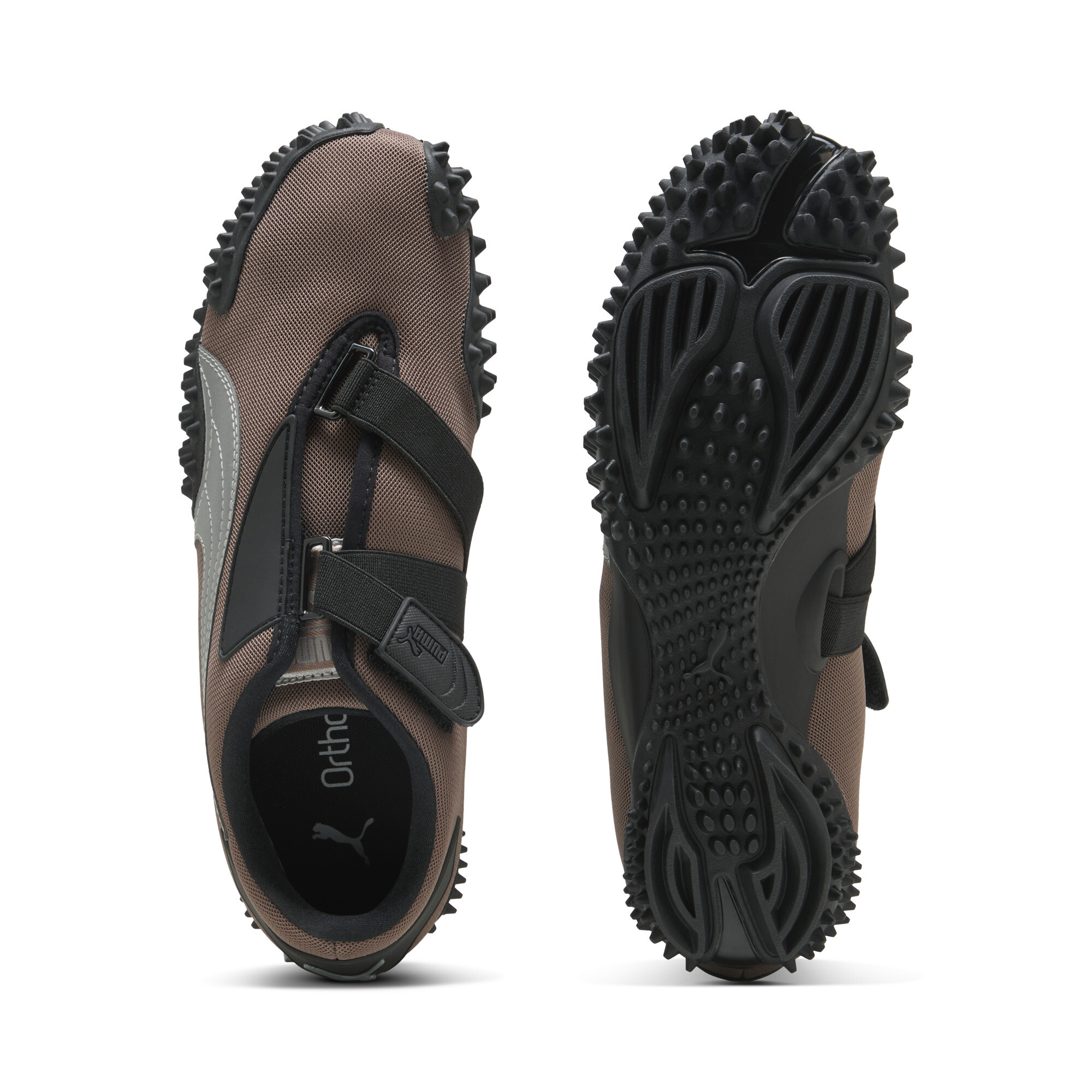 PUMA Mostro OG uniseks sneakers, Zilver/Bruin, Maat 47 thumbnail 4