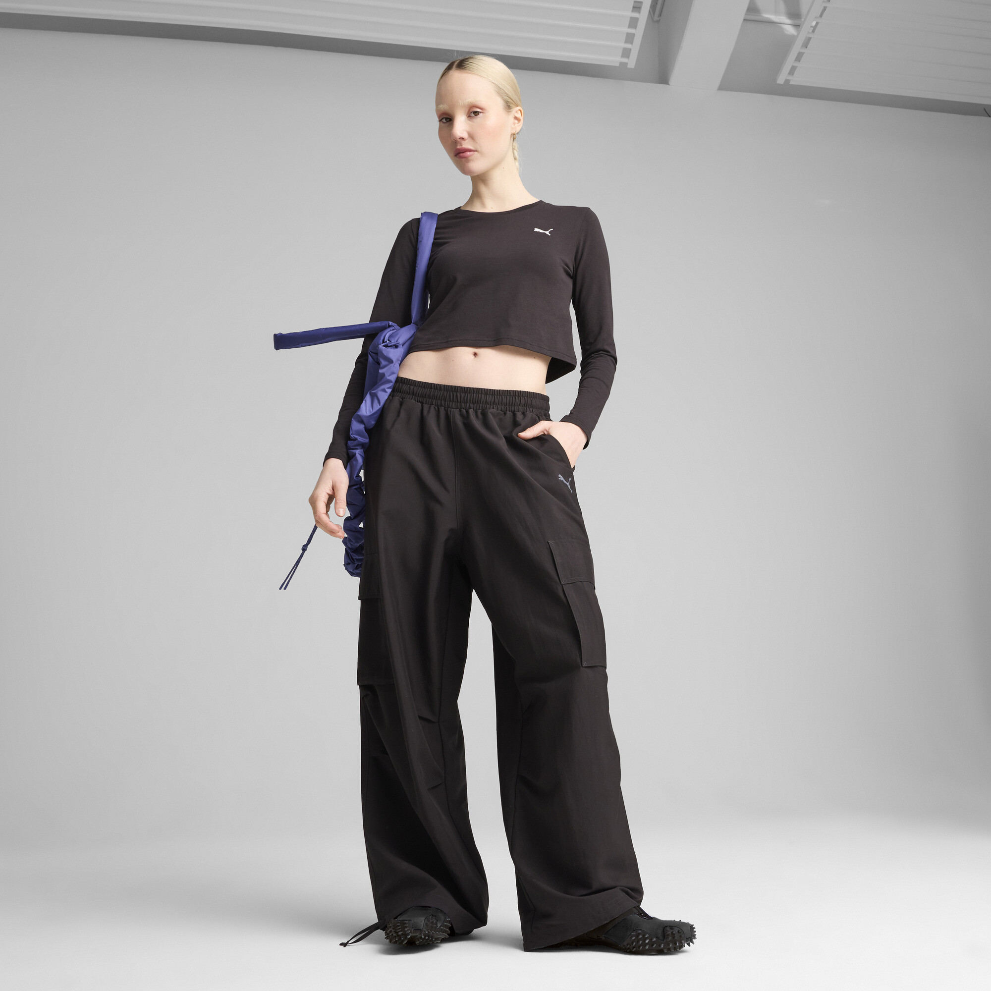 PUMA Mostro OG uniseks sneakers, Zwart/Zilver, Maat 37 thumbnail 9