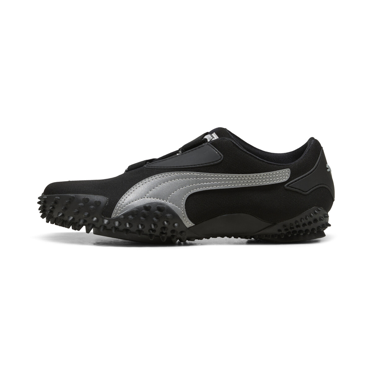 Mostro OG Sneakers Unisex in Black/Silver by PUMA, UK 9.5
