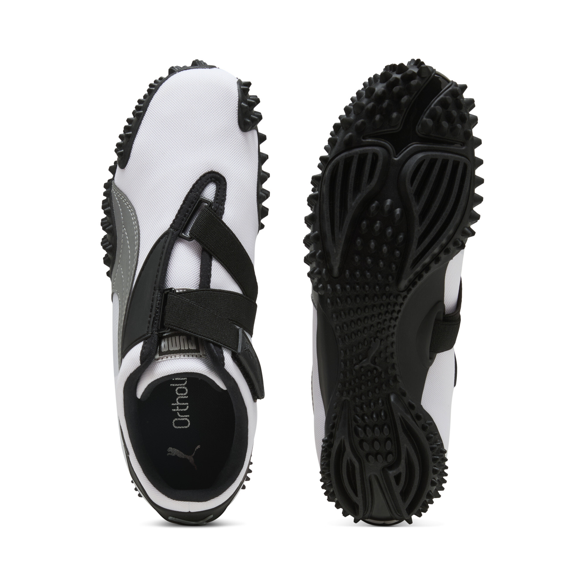 PUMA Mostro OG uniseks sneakers, Wit/Zilver, Maat 45 thumbnail 4