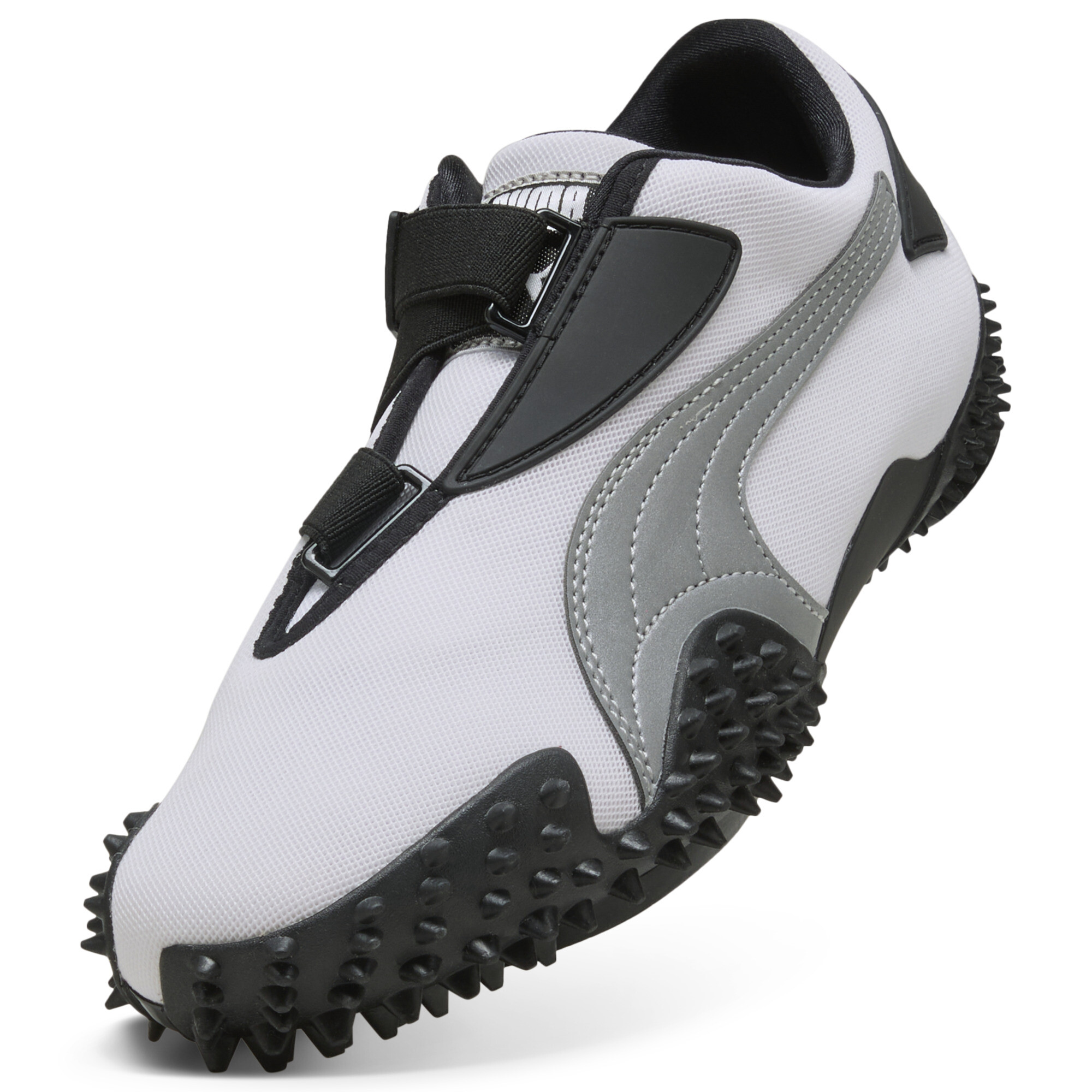 PUMA Mostro OG uniseks sneakers, Wit/Zilver, Maat 45 thumbnail 2