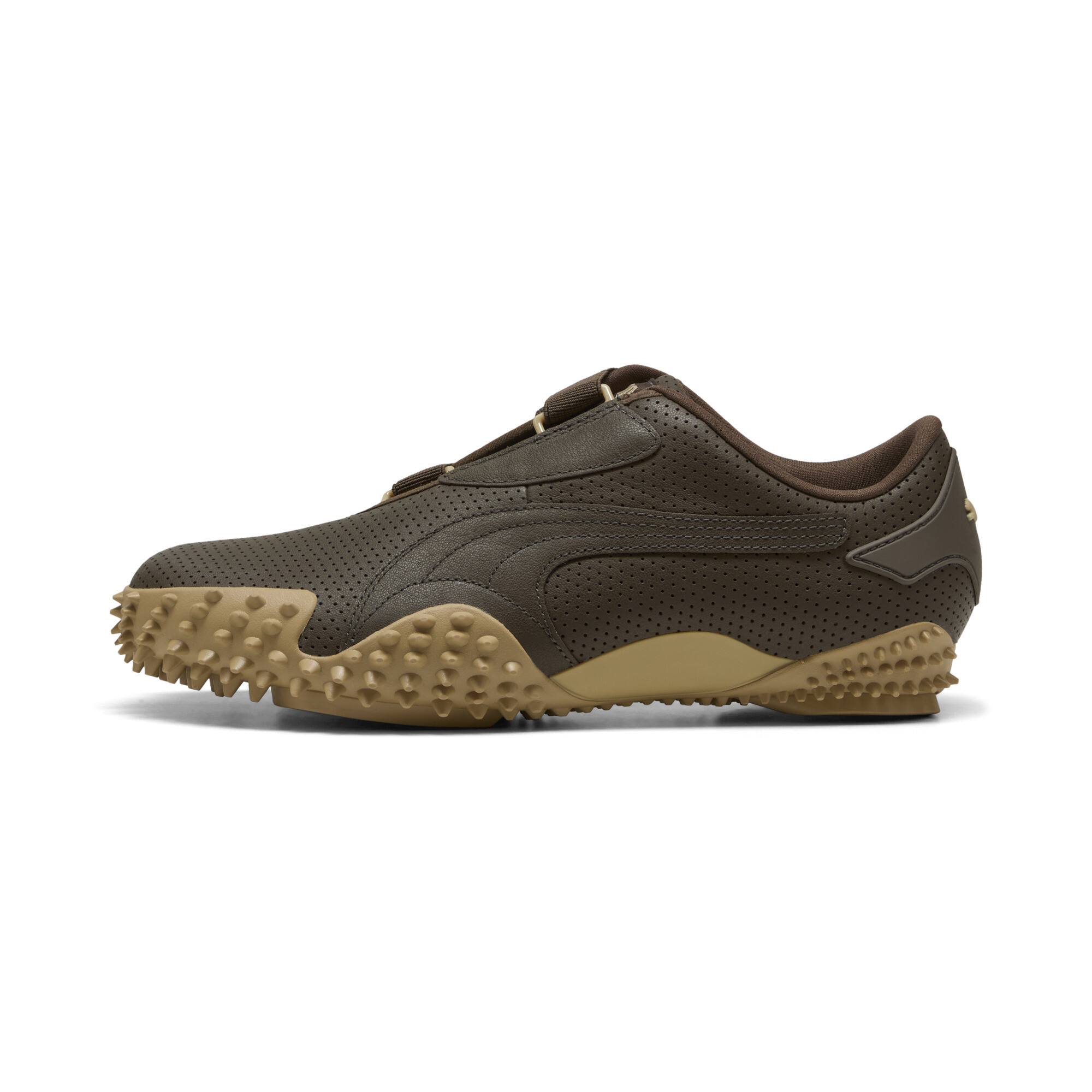 PUMA Mostro Perforated Sneakers in Brown - 397331_07