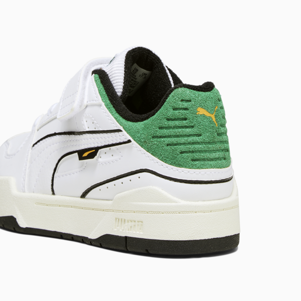 Zapatillas Slipstream Bball para niño, PUMA White-Archive Green, large-ARG