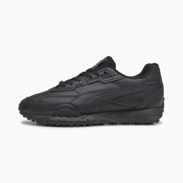 Zapatillas Blktop Rider Leather, PUMA Black-Shadow Gray, large-ARG