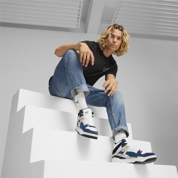 Zapatillas Slipstream Hi Heritage, PUMA White-Club Navy-PUMA Black, large-ARG