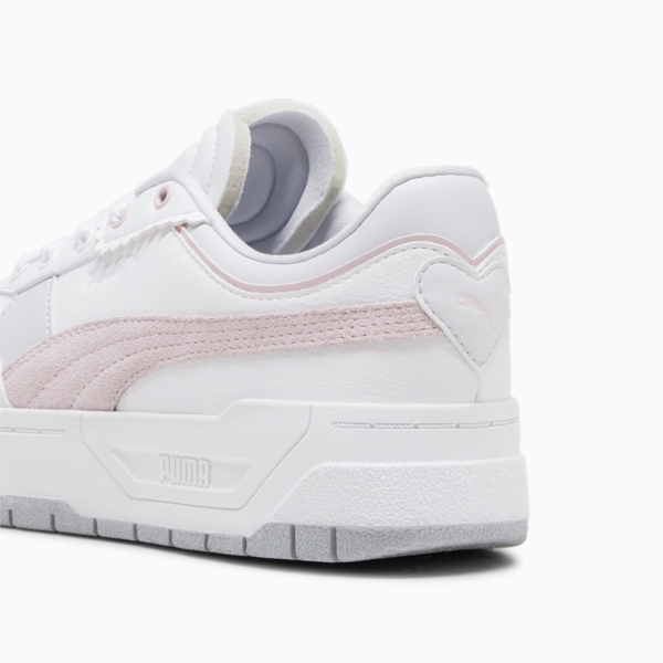 Zapatillas Cali Dream Queen of Hearts para mujer, PUMA White-Silver Mist, large-ARG