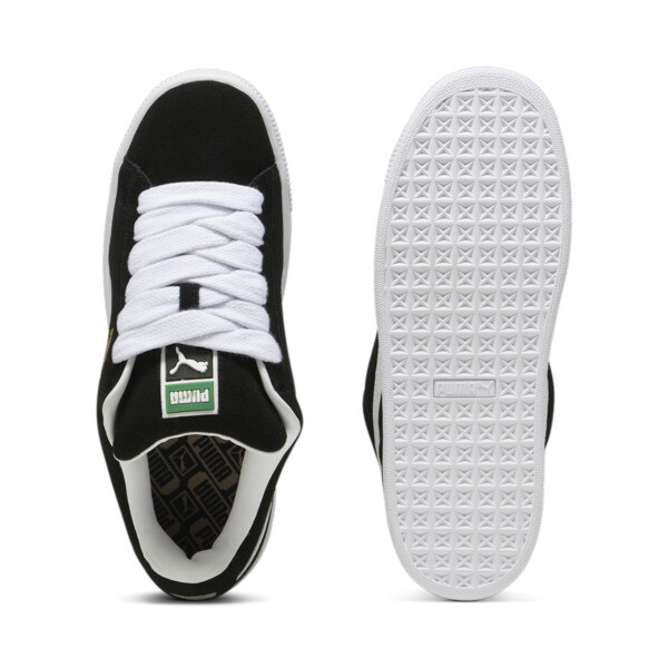 Zapatillas Suede XL, PUMA Black-PUMA White, large-ARG