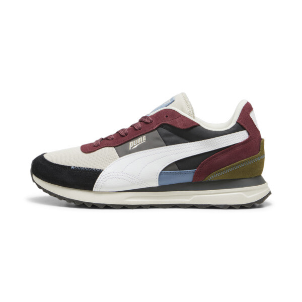 Road Rider Suede Sneakers, Alpine Snow-PUMA White, swatch-ZAF