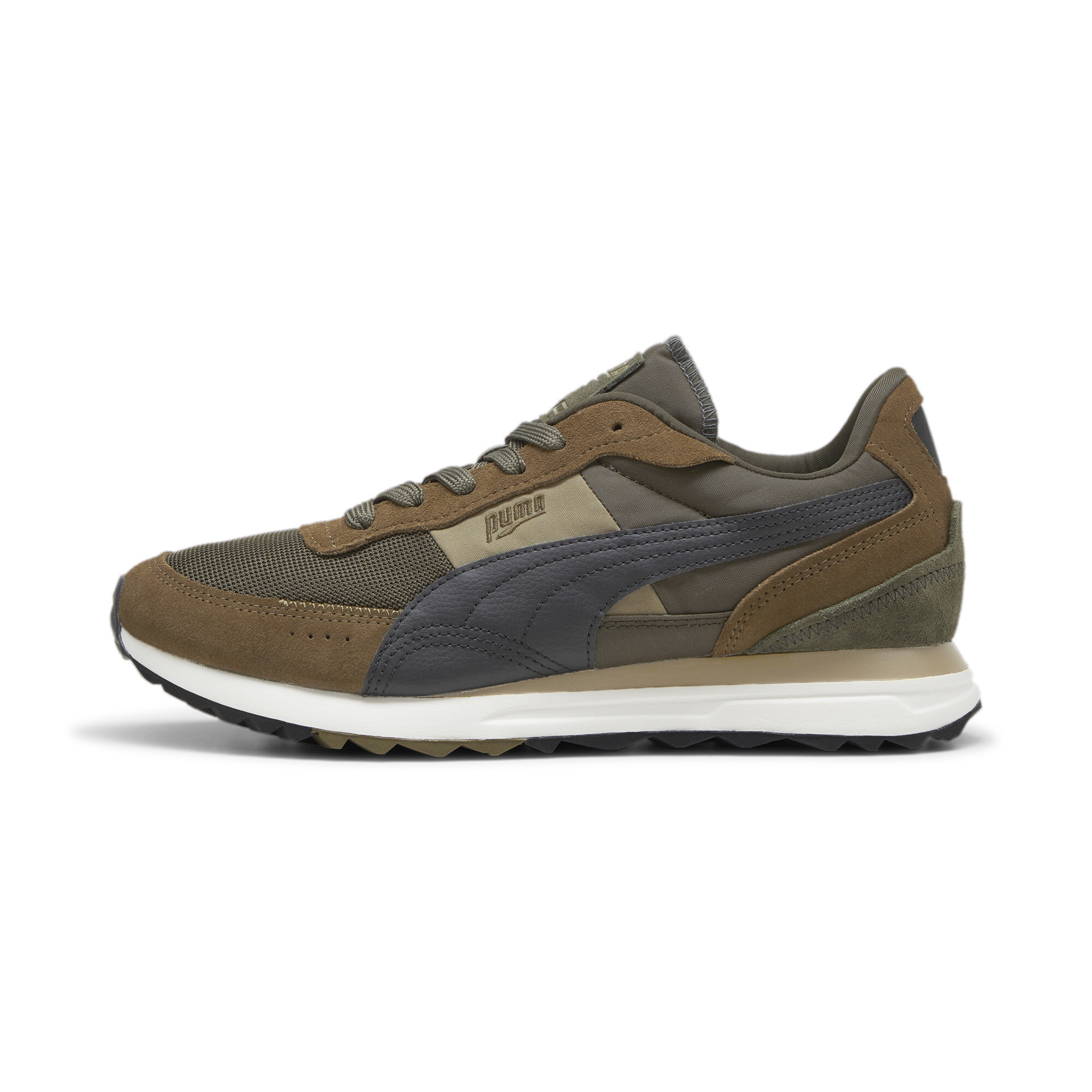 Puma Road Rider Suede Sneakers Schuhe | Mit Plain | Olive/Wild Willow | Größe: 35.5