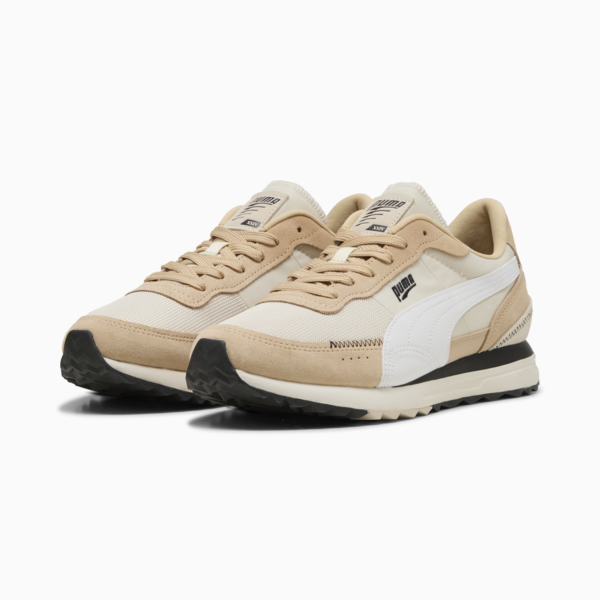 Road Rider Suede Sneakers, Alpine Snow-Light Sand, large-ZAF