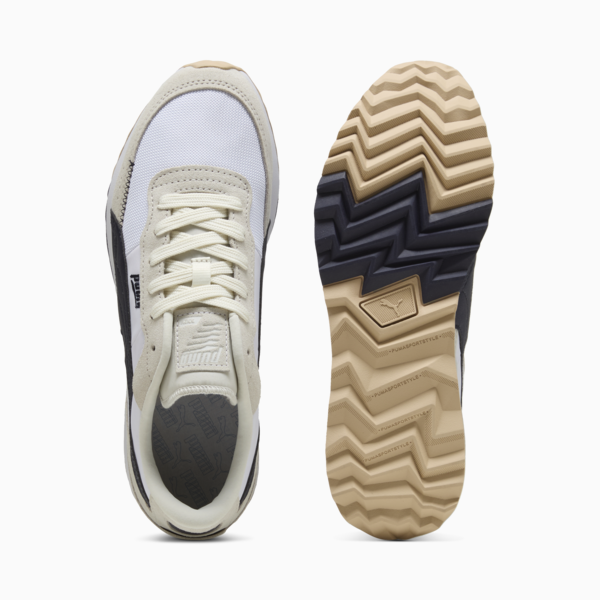 Road Rider Suede Sneakers, PUMA White-New Navy, large-ZAF