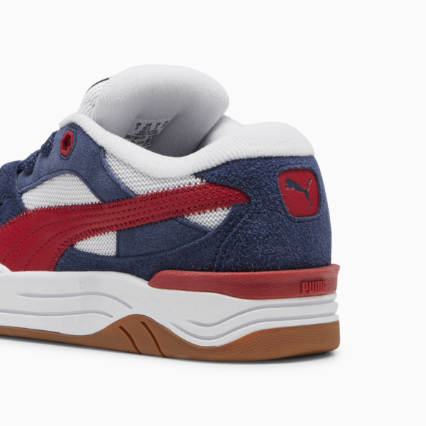 PUMA-180 Texture Youth Sneakers, Club Navy-Silver Mist, large-ZAF