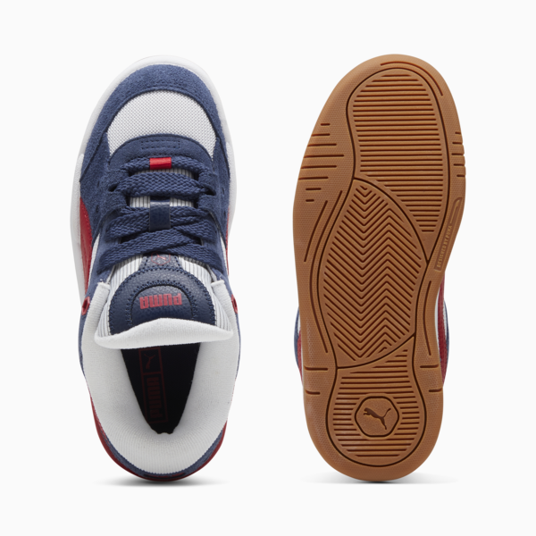 PUMA-180 Texture Youth Sneakers, Club Navy-Silver Mist, large-ZAF