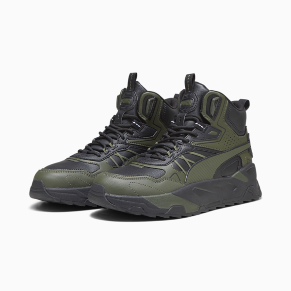 Zapatillas Basics Trinity Mid L ADP, PUMA Black-Dark Olive-Dark Olive, large-ARG