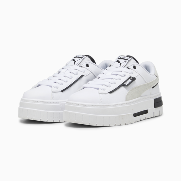 Zapatillas para mujer Mayze Crashed, PUMA White-PUMA Black, large-ARG