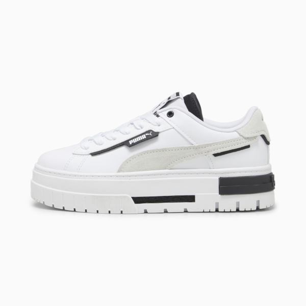 Zapatillas para mujer Mayze Crashed, PUMA White-PUMA Black, large-ARG