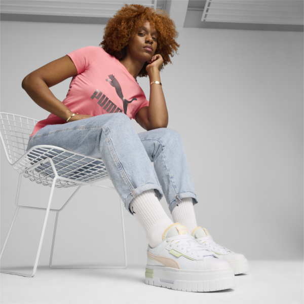 Zapatillas para mujer Mayze Crashed, PUMA White-Rosebay, large-ARG