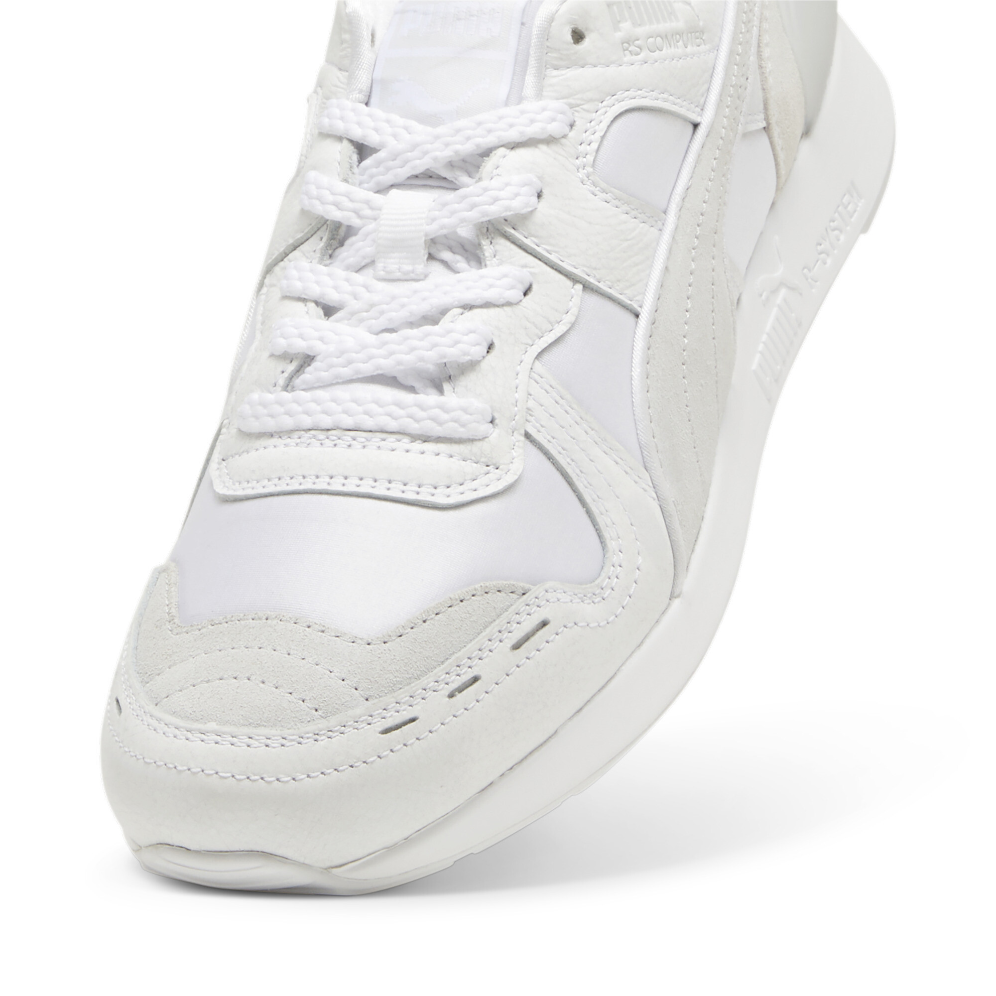 Puma RS-100 40th Anniversary Sneakers, White, Size 38.5, Shoes