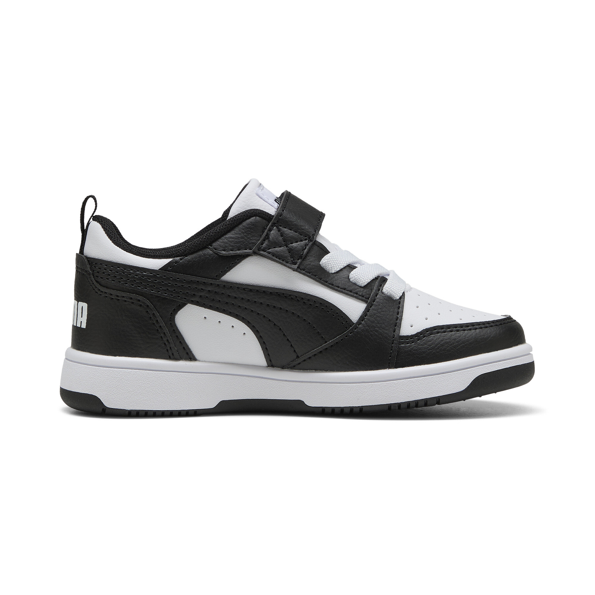 PUMA Rebound V6 Lo sneakers, Zwart/Wit, Maat 33 thumbnail 3