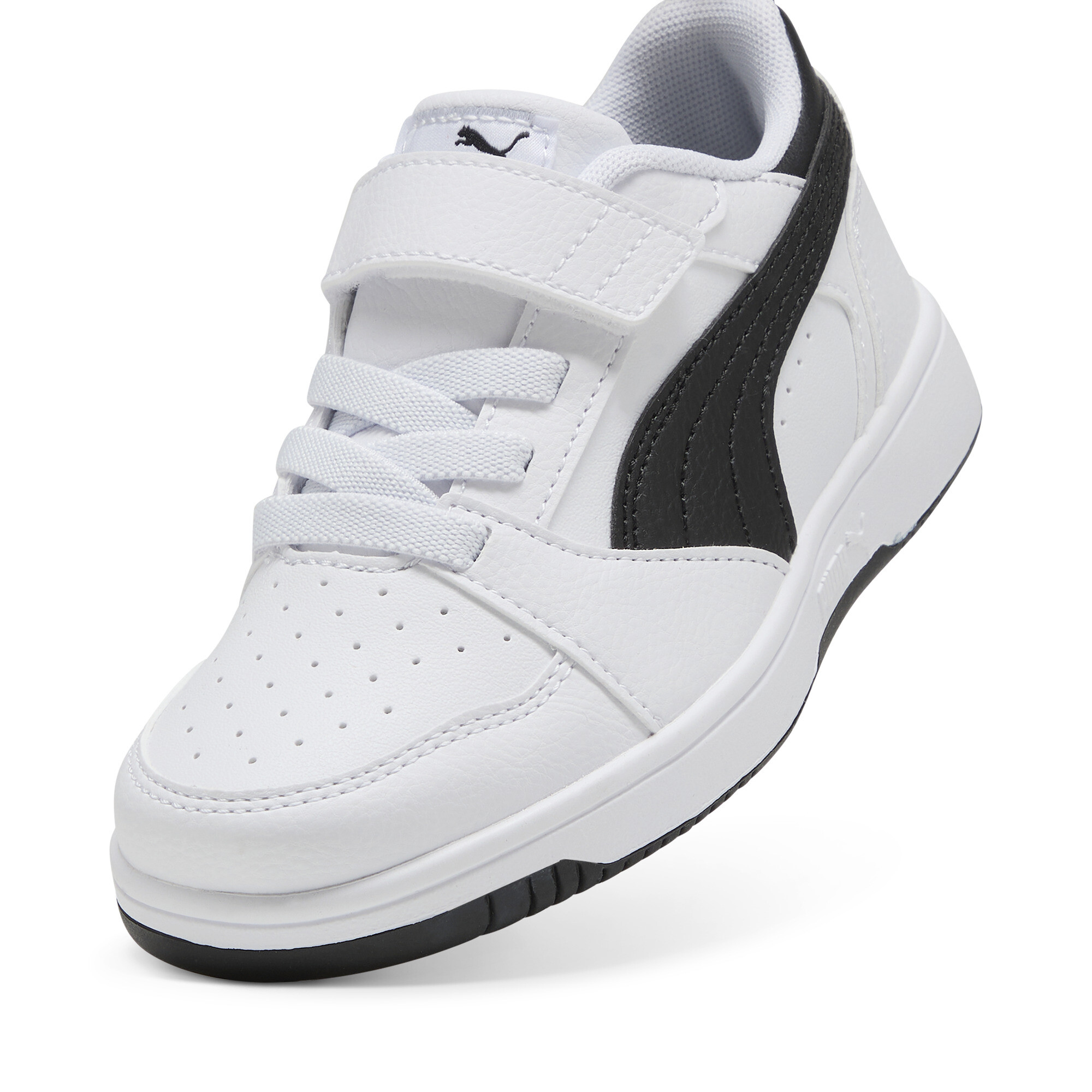 PUMA Rebound V6 Lo sneakers, Zwart/Wit, Maat 33 thumbnail 3
